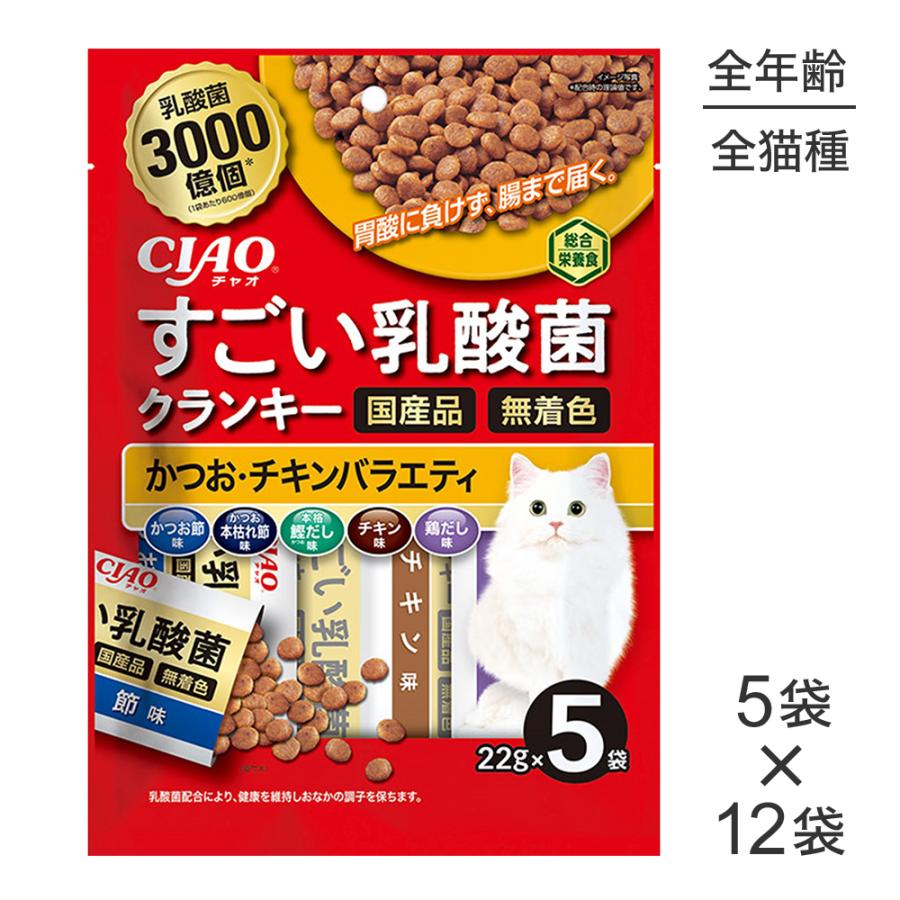 いなばペットフード 【22g×5袋×12袋】いなば CIAOすごい乳酸菌