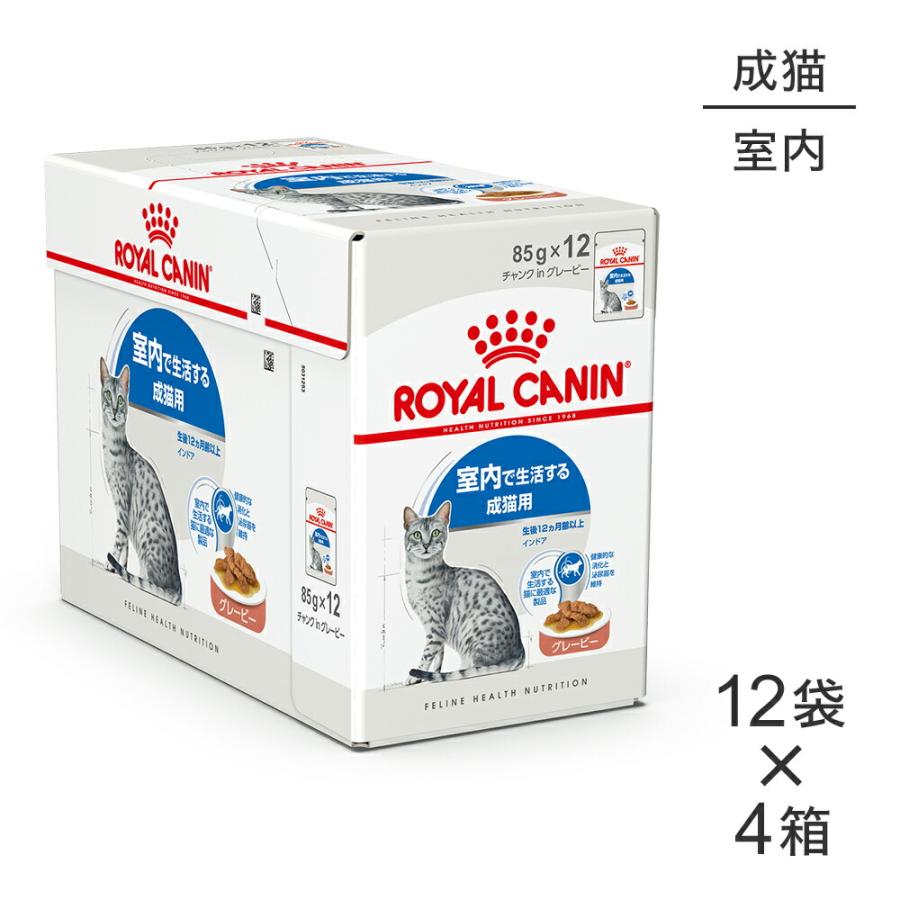 ロイヤルカナン 【85g×48袋】ロイヤルカナン インドア ロイヤルカナン 【85g×48袋】ロイヤルカナン インドア