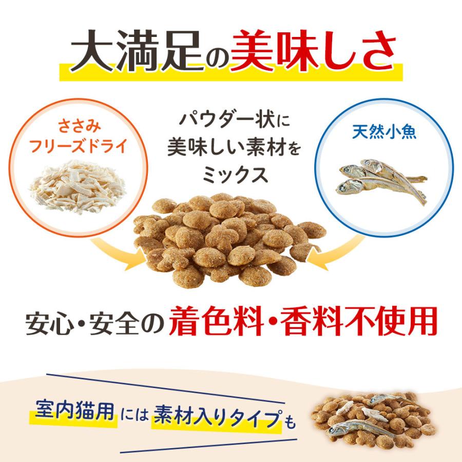 オールウェル健康育つ子猫用魚味挽魚ささみのフリーズドライパウダー入1.6kg×5 AllWell ユニ・チャーム 健康に育つ子猫用 フィッシュ味挽き小魚と