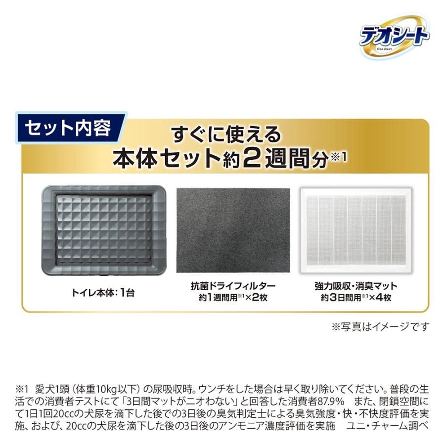 デオシート ユニ・チャーム 消臭ラボ トイレシステム 本体セット