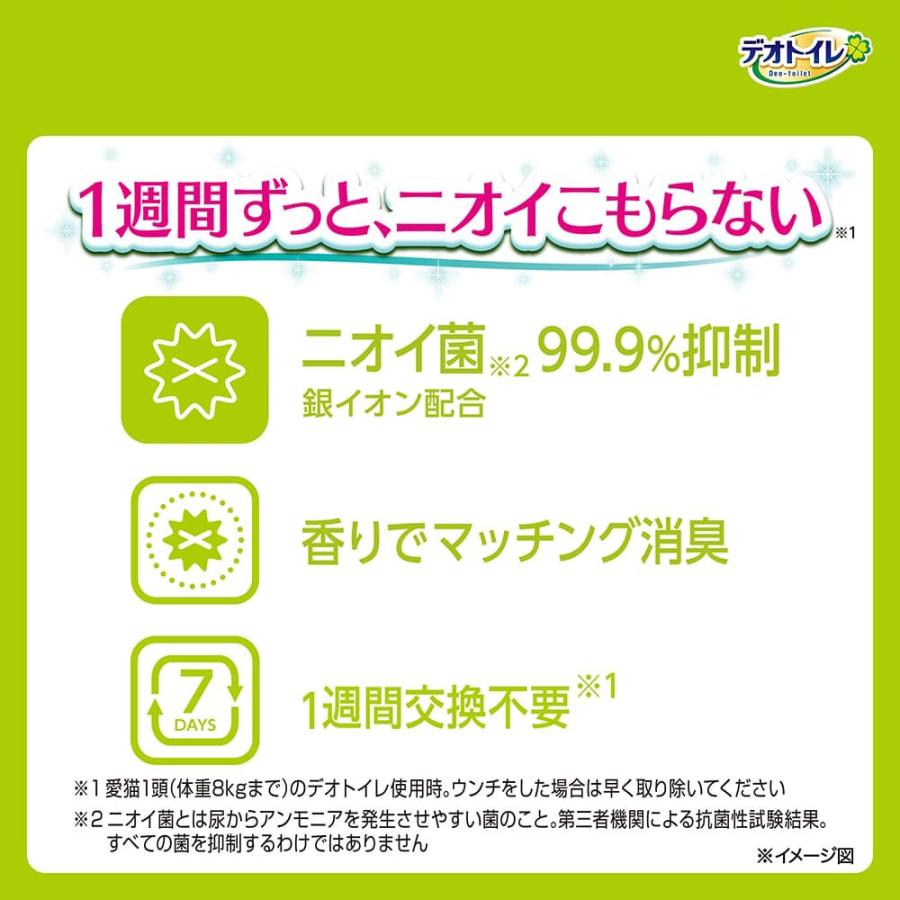 デオトイレ ユニ・チャーム ふんわり香る 消臭・抗菌シート ボタニカル