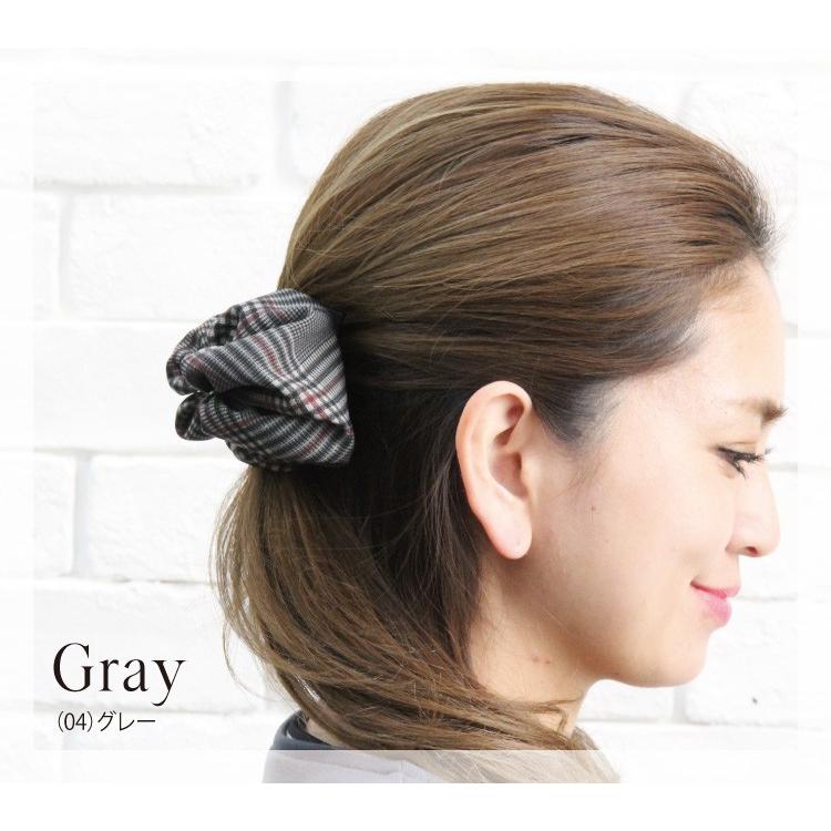 ヘアクリップ グレンチェック クリップ ヘアアクセサリー チェック
