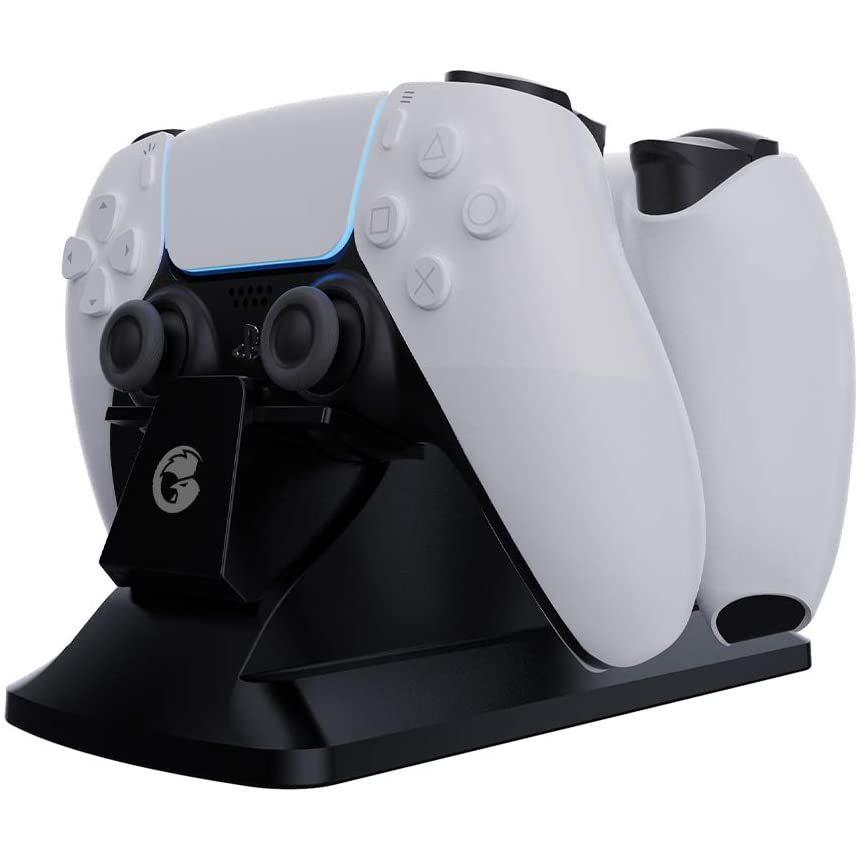 超歓迎 Pc用ゲームコントローラー Gamesir Ps5コントローラー充電器 急速充電アダプター 過充電防止 Playstation 5ゲームパッド専用 充電ステーションドック デュア Www Threeriversofs Com