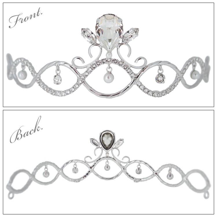 ディズニー Disney ミッキーマウス ウェディング ティアラ ブライダル ジュエリー ヘアファッション アクセサリー スワロ パール クリスタルウェーブ Disney Y Sweet Tea Time 通販 Yahoo ショッピング