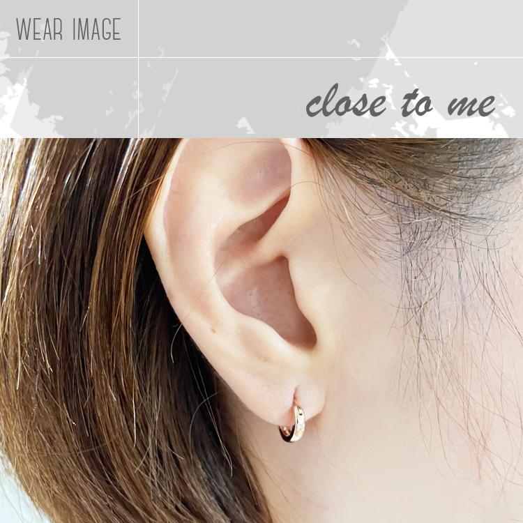 ペアピアス クロストゥーミー Close To Me ダイヤモンド シルバー アクセサリー カップル ペア フープピアス 片耳ピアス Sp13 001pg Sp13 001bk 3151 3152 Sweet Tea Time 通販 Yahoo ショッピング