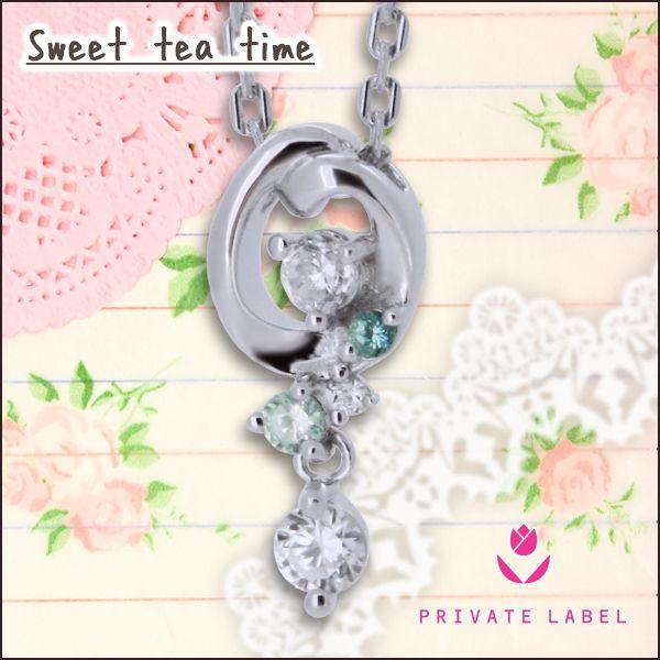 プライベートレーベル Private Label ネックレス レディース キャスケード シルバー ジュエリー ファッション アクセサリー ペンダント 正規品 あすつく対応