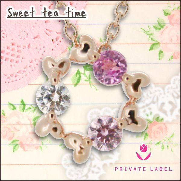 プライベートレーベル Private Label ネックレス レディース ドロップ シルバー ジュエリー ファッション アクセサリー