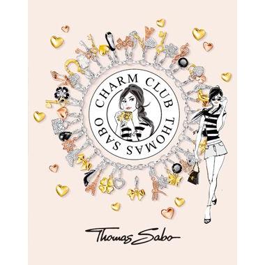 Thomas Sabo チャーム レディース トーマス・サボ ハート 淡水パール 