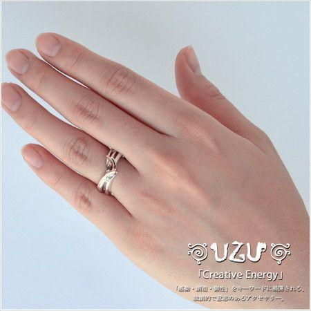 UZU　リング　K10 UZU ウズ 指輪 レディース アクセサリー RI-870-G シルバー925