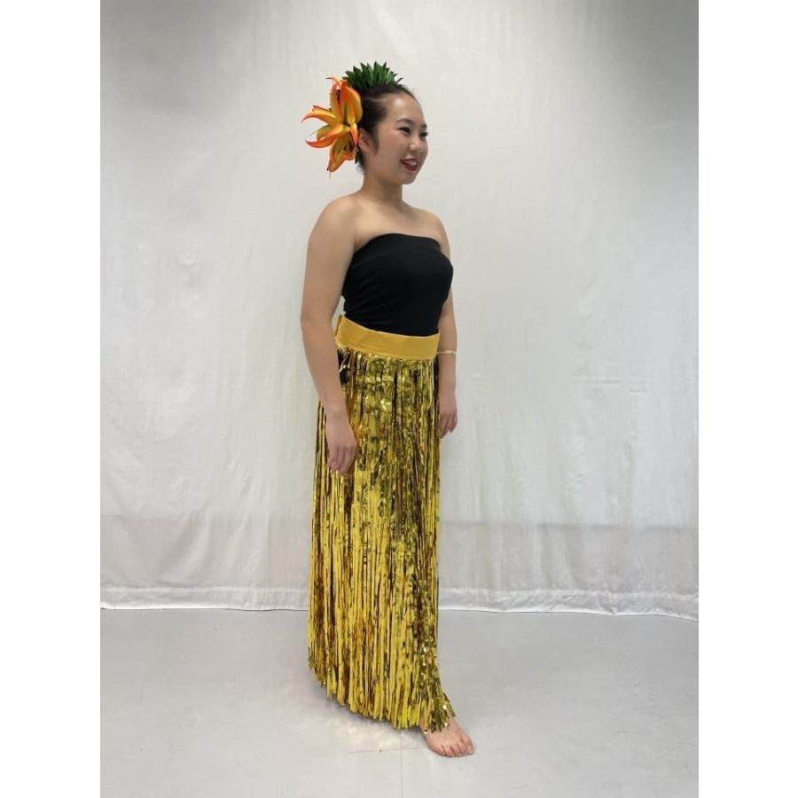セロファンスカート ゴールド チューブトップ付きません : フラ