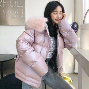 ダウンコート レディース ダウンジャケット 両面着 ショートコート 冬アウター フード付き コート 厚手 防寒 暖かい あったか おしゃれ 冬物 新作