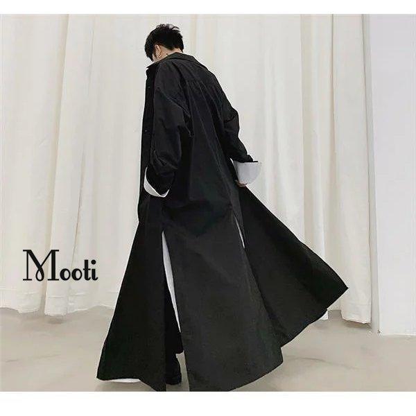 トップス シャツ メンズシャツ モード系 新作 長袖シャツ ゆったり ロングシャツ ロングコート カジュアルシャツ おしゃれ 春夏 韓国風 紳士 細身 シンプル Marumbienergia Com Br