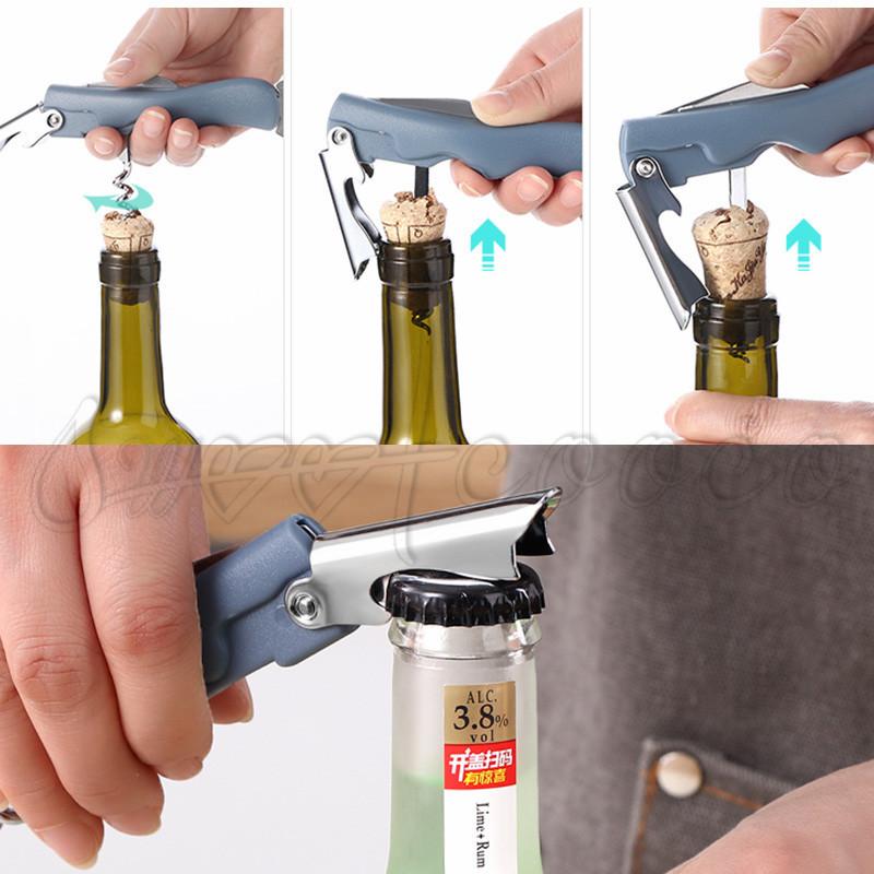 栓抜き 短納期 ワインオープナー 蓋開け 瓶あけ 瓶ビール 即納 ステンレス製 多機能 赤ワイン ふた開け楽ちん 力節約 便利 アウトドア おしゃれ 送料無料 21kpq0005 スウィートコッコ 通販 Yahoo ショッピング
