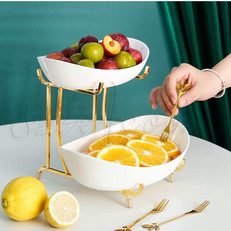 フルーツバスケット 果物入れ 果物かご 2段 フルーツ皿 果物収納 北欧風 お菓子入れ おしゃれ インテリア 小物入れ 家庭用 送料無料 21zk0262 スウィートコッコ 通販 Yahoo ショッピング