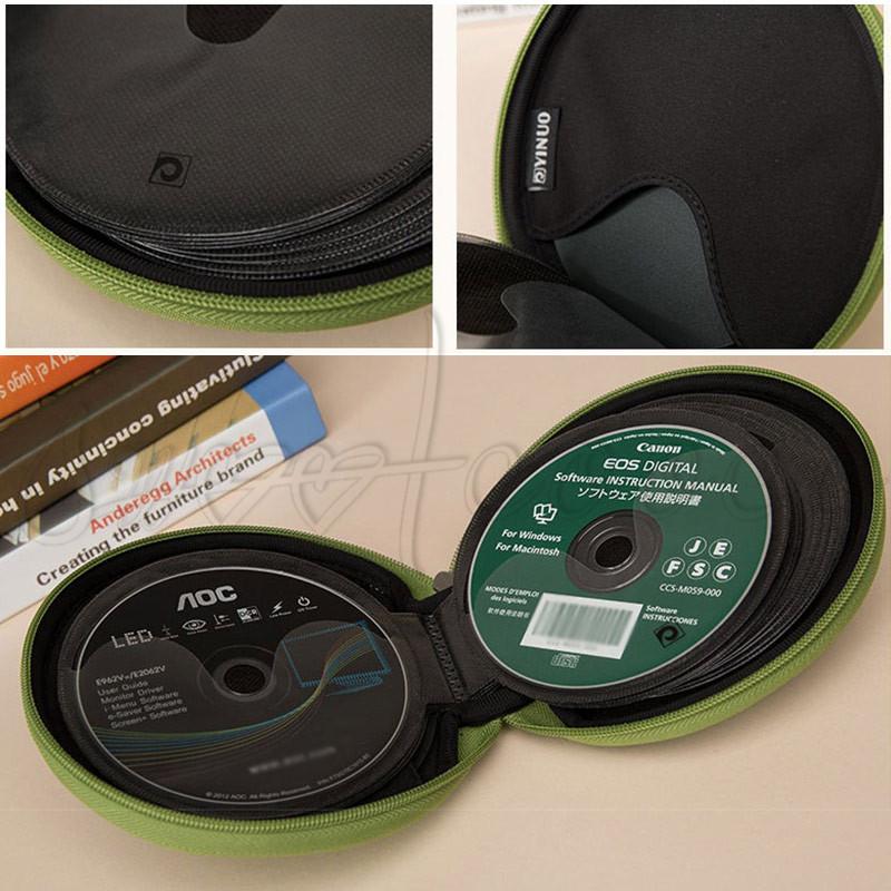 日本未入荷 Dvdケース Cdケース ディスクケース 32枚収納可能 円形 スクエア フルオープンファスナー付 防水性 保護 持ち運び 車 旅行 ディスク収納 おしゃれ 送料無料 Wantannas Go Id