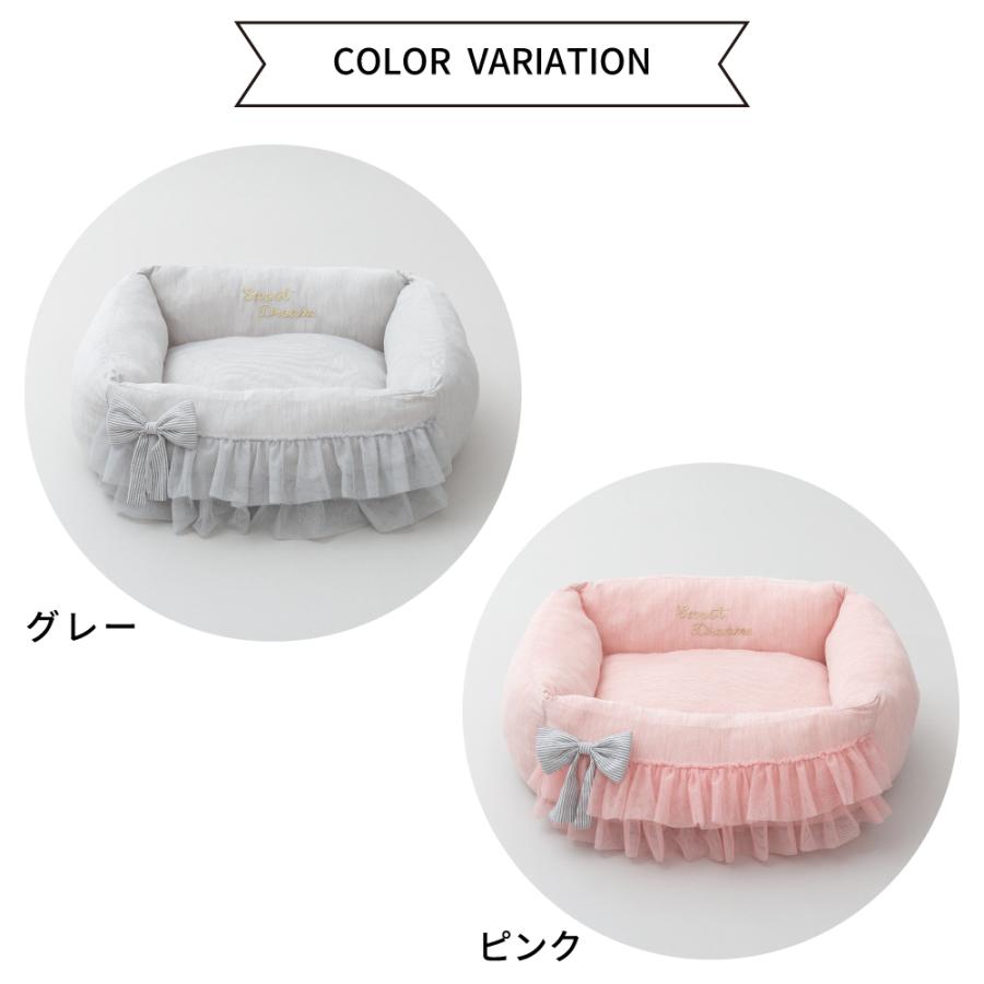 フリル付きクリーム色ペットハウス （ウエストコルセットパンツ（フル  