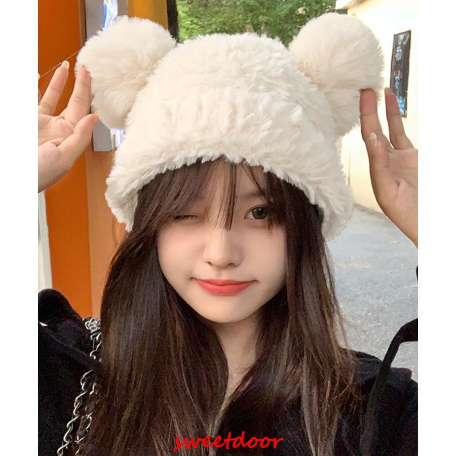 くま耳ニット帽 小顔 レディース 風 : SWEET DOOR - 通販 - Yahoo