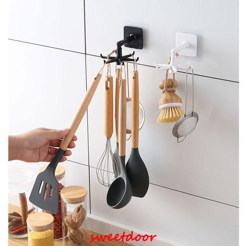キッチンツールフック 粘着シート付き 調理器具置き場 キッチン用品