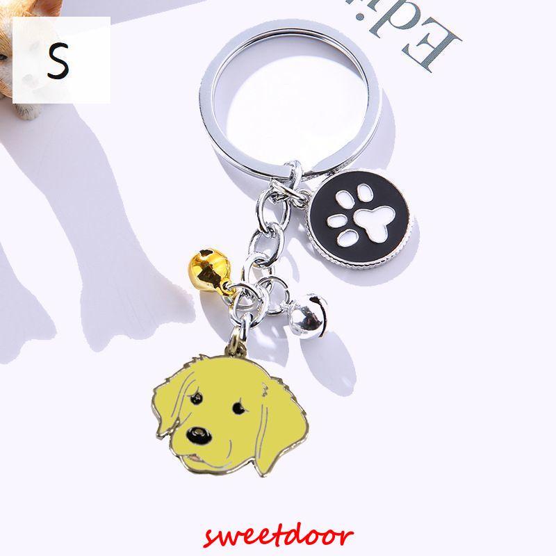 キーリング キーホルダー 犬 いぬ ドッグ わんちゃん トイプードル