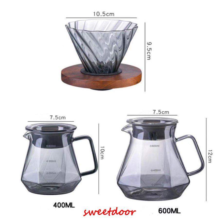 コーヒードリッパー コーヒードリッパーセットコーヒーサーバー 木製