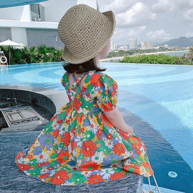ワンピース キッズ 子供服 女の子 夏 キッズワンピース 半袖ワンピース