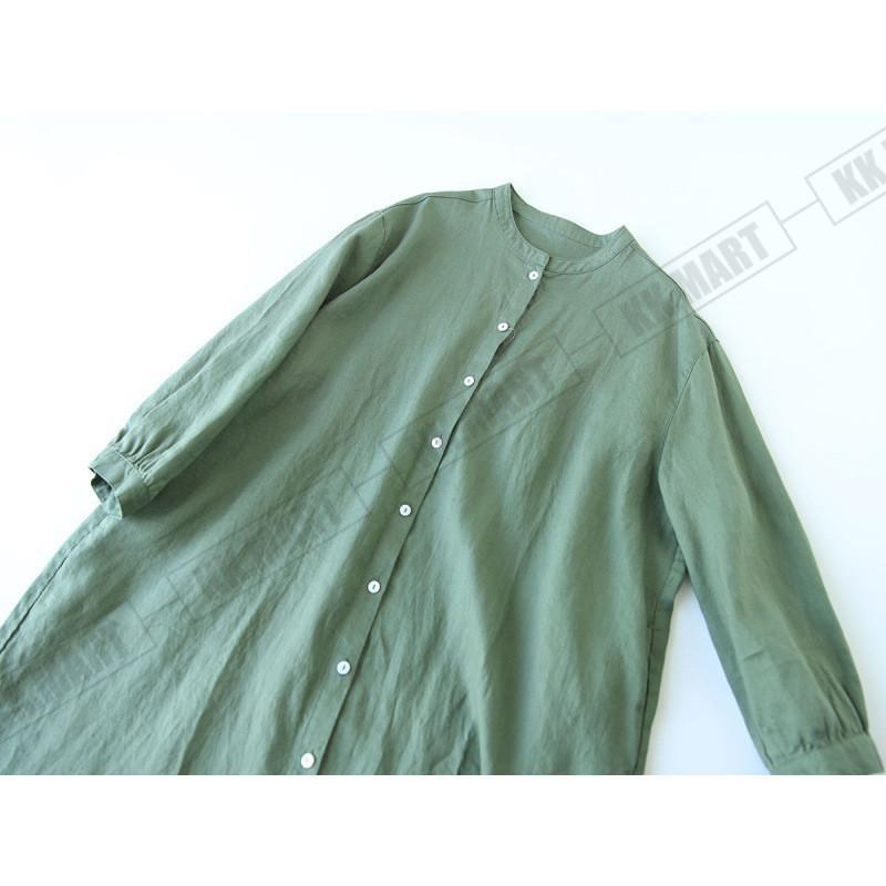 シャツワンピース ロングシャツ ワンピース ミディアム丈 半袖 シャツワンピース ロングシャツ ワンピース ミディアム丈 半袖