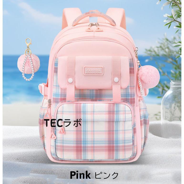 小学生リュック 女の子 キッズ リュック チェック柄 子供 中学生 小学生リュック 女の子 キッズ リュック チェック柄 子供 中学生
