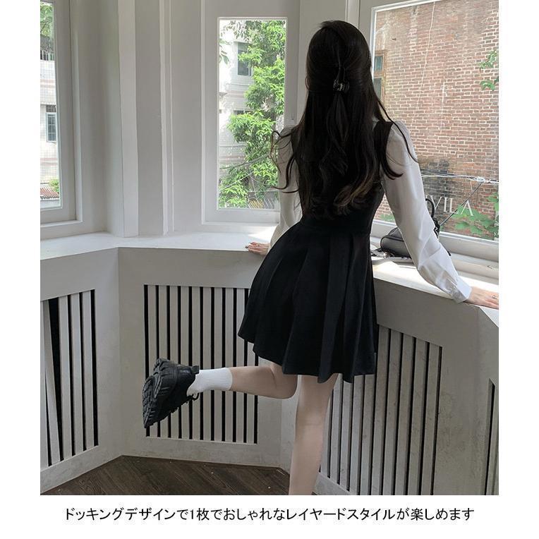 希少 【Y’s】ドッキングワンピース 長袖 ドロップショルダー 異素材 1 楽天市場】オフショルダー ドッキングワンピース レディース