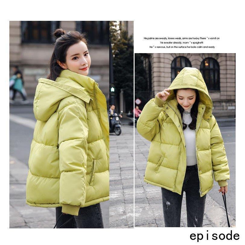 フランス ふかふかダウンジャケットプレゼント♡襟元アレンジ4way ダウンコート レディース 秋冬アウター フード付き ダウン