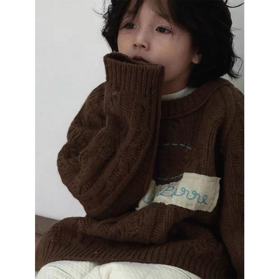 キッズセーター ベビー ニットセーター プルオーバー 男の子 女の子 