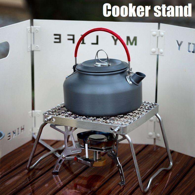 クッカースタンド 折りたたみ グリルスタンド 用品 調理用品 BBQ