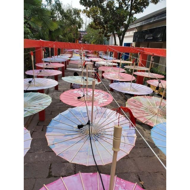 紙傘 古風和傘 和傘 番傘 紙傘 舞踊傘 飾り傘 長傘 着物 和装 演出 文化祭 学園祭 踊り傘 写真 写真撮影 端午の節句 七五三 | ブランド登録なし