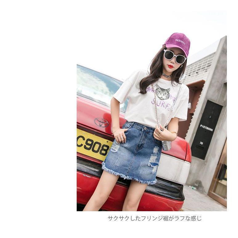 デニム レディース キュロット スカート キュロットスカート デニム