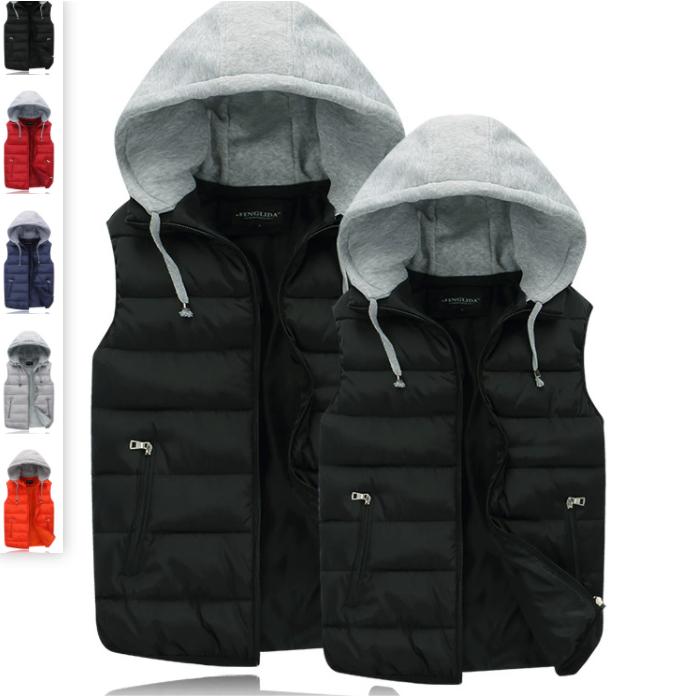 ダウンベスト メンズ 冬 ベスト フード付き ミリタリー 防風 防寒