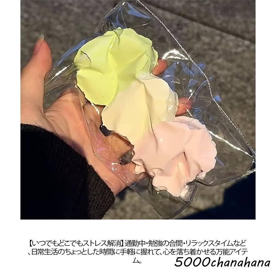 三連だんご 水感癒し系 スクイーズ もちもち スクイーズケーキおもちゃ
