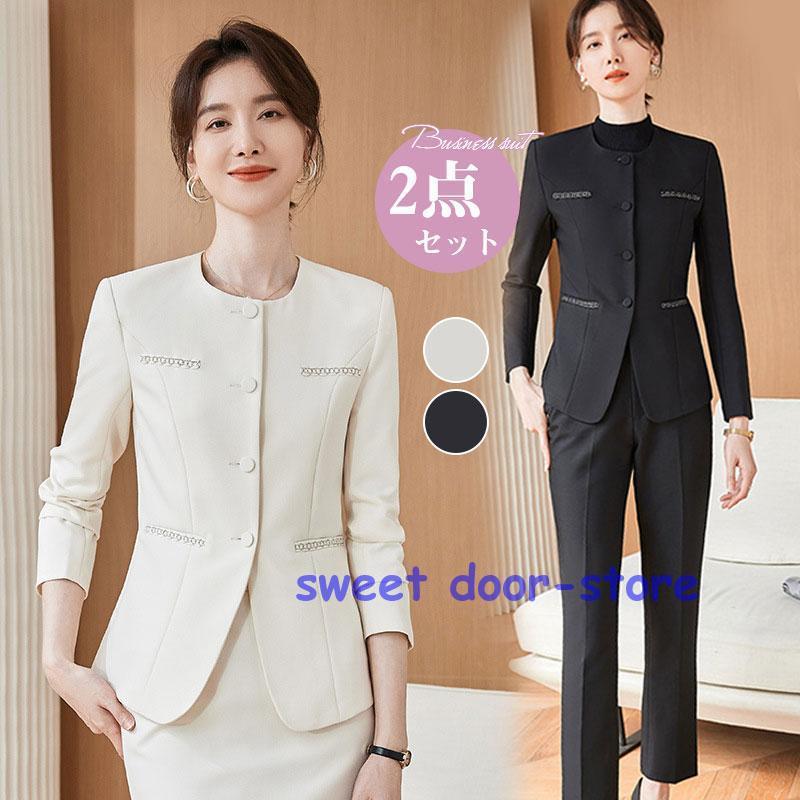 クーポン対象 年末セール スーツ レディース 上下スーツ スカート 2点セット ユニフォーム 通勤 2type 面接 オフィス フォーマル 七五三 入学式 入社 卒業式 長袖 送料無料 クリスマスギフト ギフトに最適 スーツ レディース 上下スーツ スカート 2点セット ユニフォーム 通勤