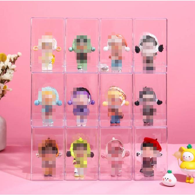 コレクションケース フィギュアケース アクリル 卓上 透明 6個 