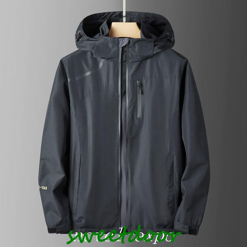 ダークブルー ブラック フード付き マウンテンパーカー ホームアイホーム マウンテンパーカー メンズ レディース フード