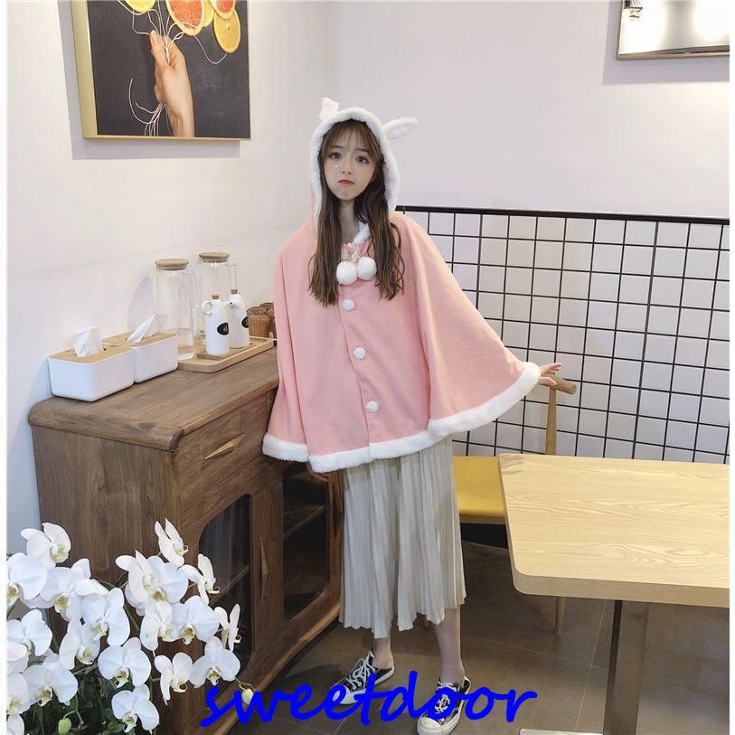 レディースポンチョコート コート マント アウター フード付き