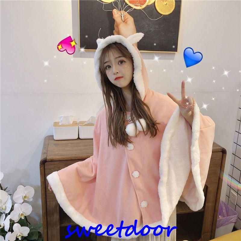 レディースポンチョコート コート マント アウター フード付き