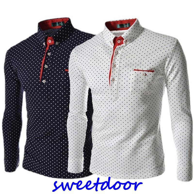 ゴルフ ウェア メンズ長袖 トップス 春秋人気 楽天市場】長袖 メンズ ゴルフ長袖 ポロシャツ 春 秋 冬 ゴルフ