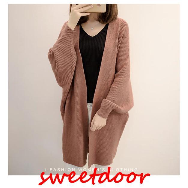 ニット コーディガン カーディガン ロング レディース 春 秋 冬