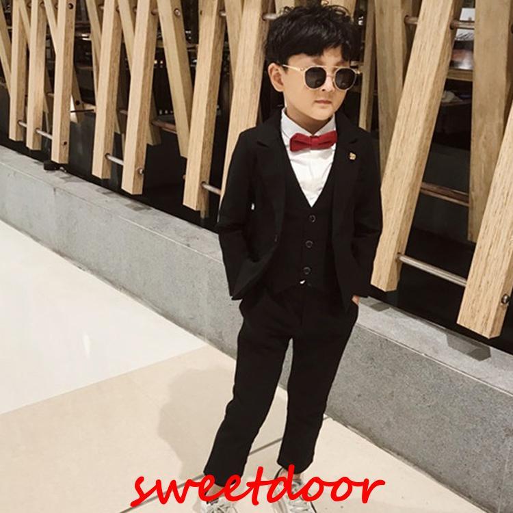 スーツ 子供服 男の子 キッズ ジュニア タキシード フォーマル カッコ