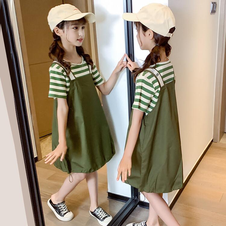 ネットワーク全体の最低価格に挑戦ネットワーク全体の最低価格に挑戦子供服 女の子 おしゃれ 韓国 夏服 セットアップ カジュアル ストライプ 2点セット スカート ワンピ キッズ ジュニア 新品 可愛い 春 秋 半袖 キャミソール 子ども服 キッズ デニム 上下セット 花柄刺繍 長袖ブラウス デニム 女の子 セットアップ