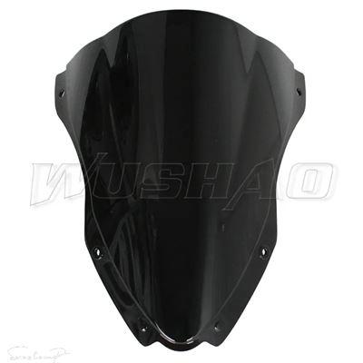 互換品 ZX10R ZX-10R ZX 10R用バイクダブルバブルウインドシールドウインドス カワサキ 2016年 2017年 2018年 2019年 2020年_9