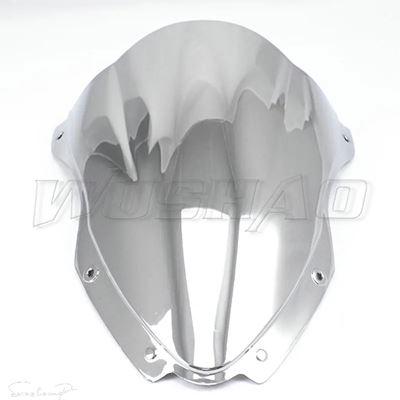 互換品 ZX10R ZX-10R ZX 10R用バイクダブルバブルウインドシールドウインドス カワサキ 2016年 2017年 2018年 2019年 2020年_11