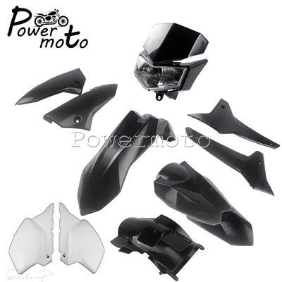 dトラッカー250 ヘッドライト　ファン 互換品 KLX250 D-TRACKER X 250 KLX250S 08-19 KLX250SF 09-10