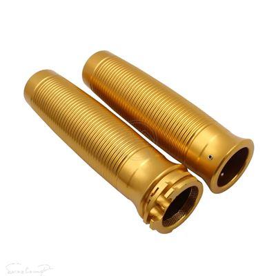 互換品 ハーレー ゴールド1インチ 25MM グリップ+フットレスト フットペグ ペダル シフトペグ ハーレー用ツーリングスポーツスター883 XL ダイナソフテ_6