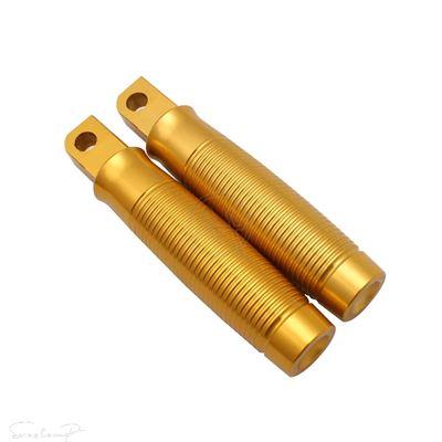 互換品 ハーレー ゴールド1インチ 25MM グリップ+フットレスト フットペグ ペダル シフトペグ ハーレー用ツーリングスポーツスター883 XL ダイナソフテ_8