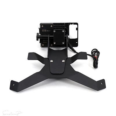 互換品 BMW NEW FOR BMW R1250RS R 1250 RS バイク アクセサリー GPS マウント 携帯電話 ナビゲーションブラケット USB 電話充電 R1250RS_6